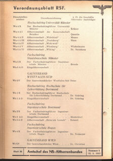 Verordnungsblatt des Reichsstudentenführers 19420515 Seite: 96