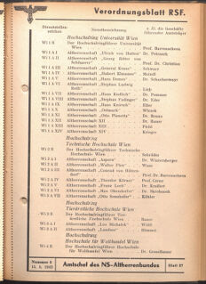 Verordnungsblatt des Reichsstudentenführers 19420515 Seite: 97