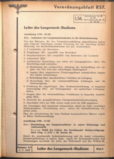 Verordnungsblatt des Reichsstudentenführers 19420701 Seite: 15