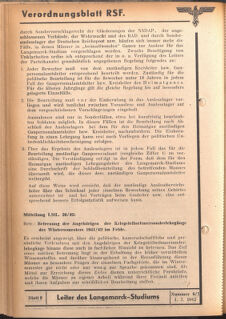 Verordnungsblatt des Reichsstudentenführers 19420701 Seite: 16