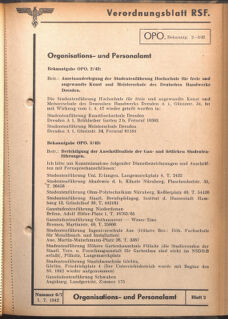 Verordnungsblatt des Reichsstudentenführers 19420701 Seite: 19