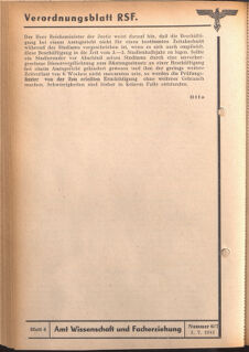 Verordnungsblatt des Reichsstudentenführers 19420701 Seite: 32