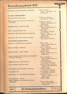 Verordnungsblatt des Reichsstudentenführers 19420701 Seite: 4