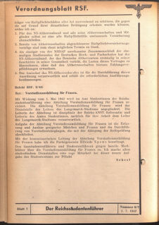 Verordnungsblatt des Reichsstudentenführers 19420701 Seite: 8