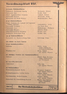 Verordnungsblatt des Reichsstudentenführers 19420901 Seite: 2