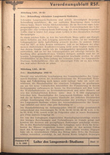 Verordnungsblatt des Reichsstudentenführers 19420901 Seite: 27