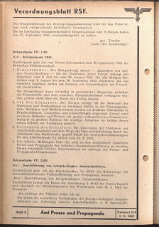 Verordnungsblatt des Reichsstudentenführers 19420901 Seite: 36