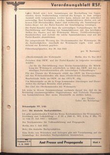 Verordnungsblatt des Reichsstudentenführers 19420901 Seite: 37