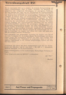 Verordnungsblatt des Reichsstudentenführers 19420901 Seite: 38