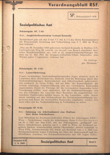 Verordnungsblatt des Reichsstudentenführers 19420901 Seite: 39