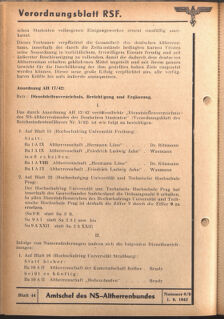 Verordnungsblatt des Reichsstudentenführers 19420901 Seite: 44