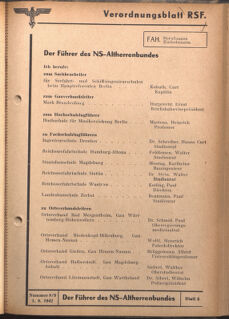 Verordnungsblatt des Reichsstudentenführers 19420901 Seite: 5