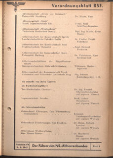 Verordnungsblatt des Reichsstudentenführers 19420901 Seite: 7