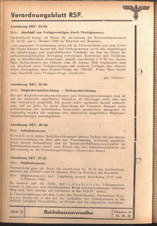 Verordnungsblatt des Reichsstudentenführers 19421015 Seite: 10