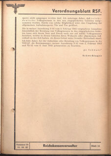 Verordnungsblatt des Reichsstudentenführers 19421015 Seite: 11