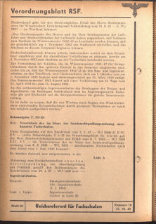 Verordnungsblatt des Reichsstudentenführers 19421015 Seite: 16