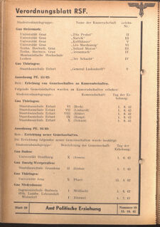 Verordnungsblatt des Reichsstudentenführers 19421015 Seite: 28