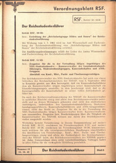 Verordnungsblatt des Reichsstudentenführers 19421015 Seite: 3