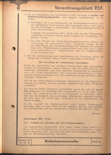 Verordnungsblatt des Reichsstudentenführers 19421201 Seite: 11