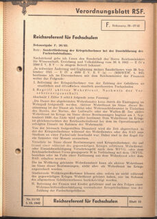 Verordnungsblatt des Reichsstudentenführers 19421201 Seite: 13