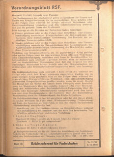 Verordnungsblatt des Reichsstudentenführers 19421201 Seite: 14