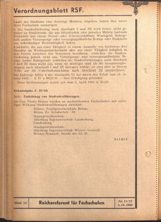 Verordnungsblatt des Reichsstudentenführers 19421201 Seite: 16