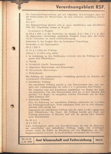 Verordnungsblatt des Reichsstudentenführers 19421201 Seite: 27