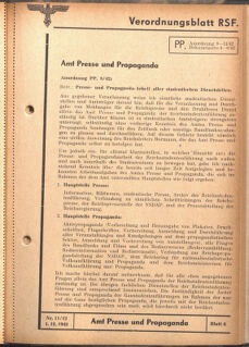 Verordnungsblatt des Reichsstudentenführers 19421201 Seite: 29