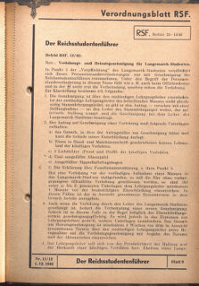 Verordnungsblatt des Reichsstudentenführers 19421201 Seite: 3