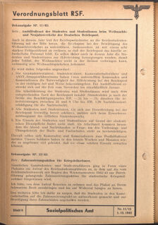 Verordnungsblatt des Reichsstudentenführers 19421201 Seite: 40