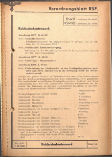 Verordnungsblatt des Reichsstudentenführers 19421201 Seite: 45