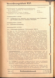 Verordnungsblatt des Reichsstudentenführers 19421201 Seite: 46