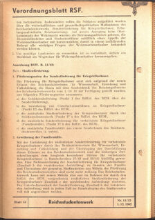 Verordnungsblatt des Reichsstudentenführers 19421201 Seite: 48