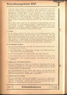 Verordnungsblatt des Reichsstudentenführers 19421201 Seite: 52