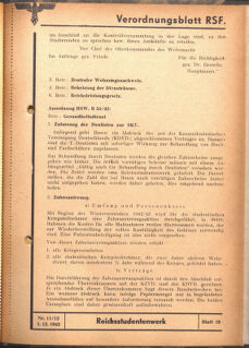 Verordnungsblatt des Reichsstudentenführers 19421201 Seite: 55