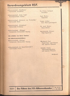 Verordnungsblatt des Reichsstudentenführers 19421201 Seite: 8