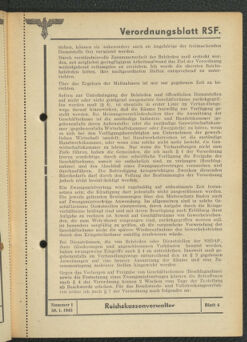 Verordnungsblatt des Reichsstudentenführers 19430130 Seite: 15