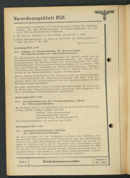 Verordnungsblatt des Reichsstudentenführers 19430130 Seite: 18