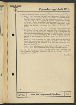 Verordnungsblatt des Reichsstudentenführers 19430130 Seite: 31