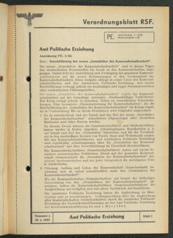 Verordnungsblatt des Reichsstudentenführers 19430130 Seite: 35