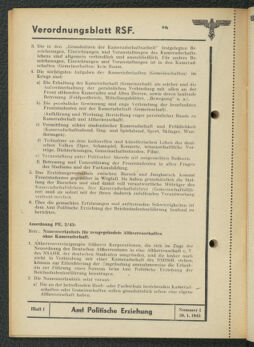 Verordnungsblatt des Reichsstudentenführers 19430130 Seite: 36