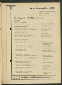 Verordnungsblatt des Reichsstudentenführers 19430130 Seite: 7