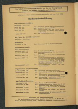 Verordnungsblatt des Reichsstudentenführers 19430310 Seite: 2