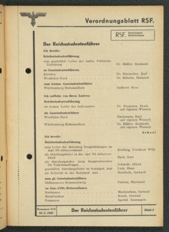 Verordnungsblatt des Reichsstudentenführers 19430310 Seite: 3