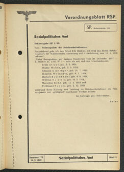 Verordnungsblatt des Reichsstudentenführers 19430310 Seite: 35