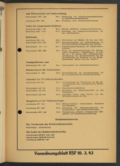 Verordnungsblatt des Reichsstudentenführers 19430310 Seite: 51