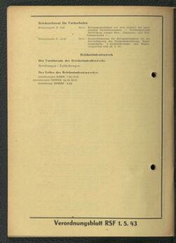 Verordnungsblatt des Reichsstudentenführers 19430501 Seite: 100