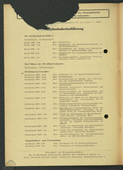 Verordnungsblatt des Reichsstudentenführers 19430501 Seite: 2