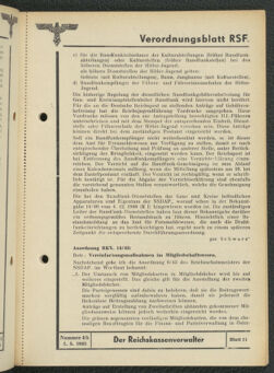 Verordnungsblatt des Reichsstudentenführers 19430501 Seite: 21