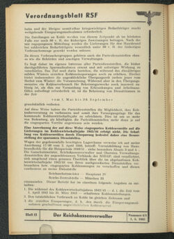 Verordnungsblatt des Reichsstudentenführers 19430501 Seite: 24